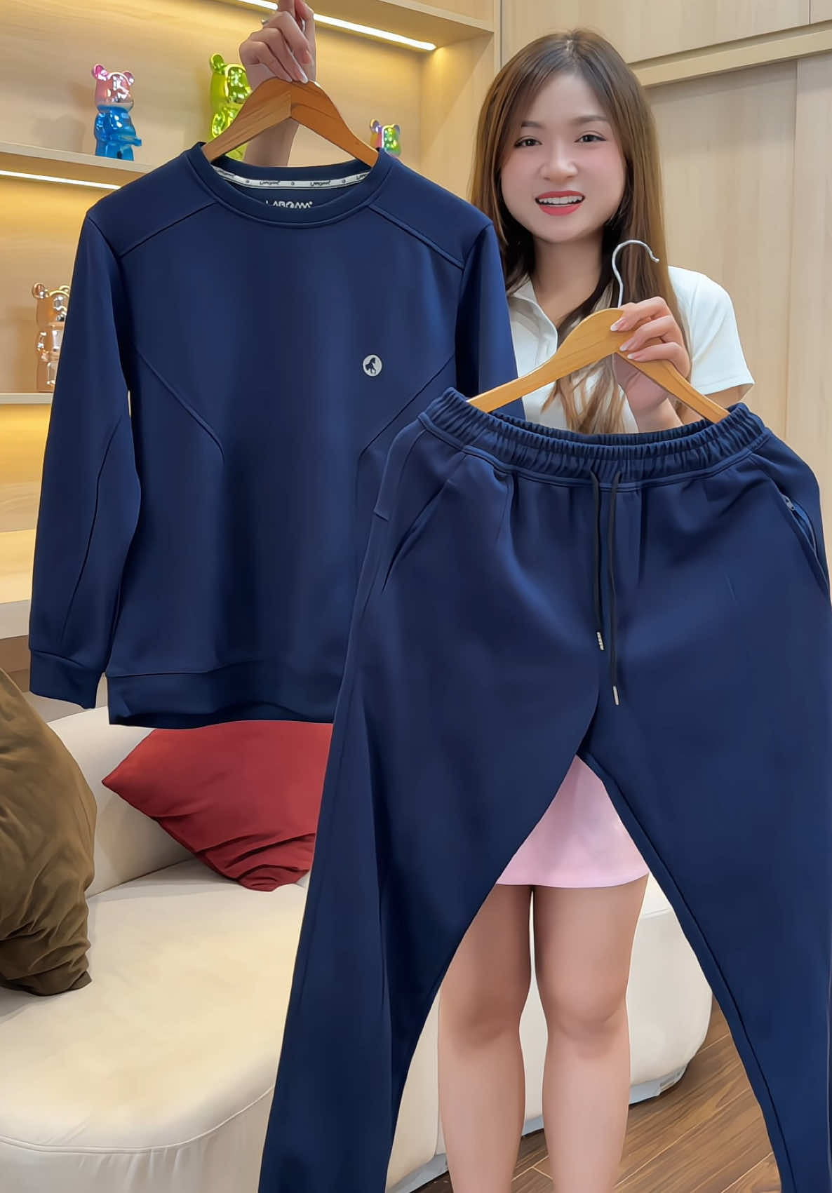 Bộ nỉ Laroma #thoitrangnam #halam #bonithethao #bonilaroma 