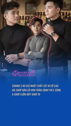 Combo 3-4 áo giữ nhiệt #xh #OOTD #outfitideas #quanao #namiishop 