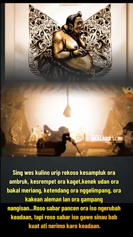 kegagalan awal kesuksesan... ojok sambat ben orah mlebu unit gawat darurat... ben orah spaneng digawe seneng