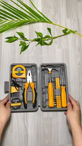 Bộ dụng cụ sửa điện đa năng gia đình, gồm 7 món 24 chi tiết, có hộp đựng bằng nhựa cứng cáp, tiện ích gia đình #bodungcusuadien #dungcusuadien #muagihot 