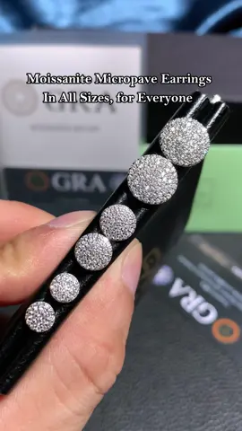 Pave Moissanite Earrings #delzzad #moissanite #tiktokshopblackfriday #tiktokshopcybermonday #earring #gifts 