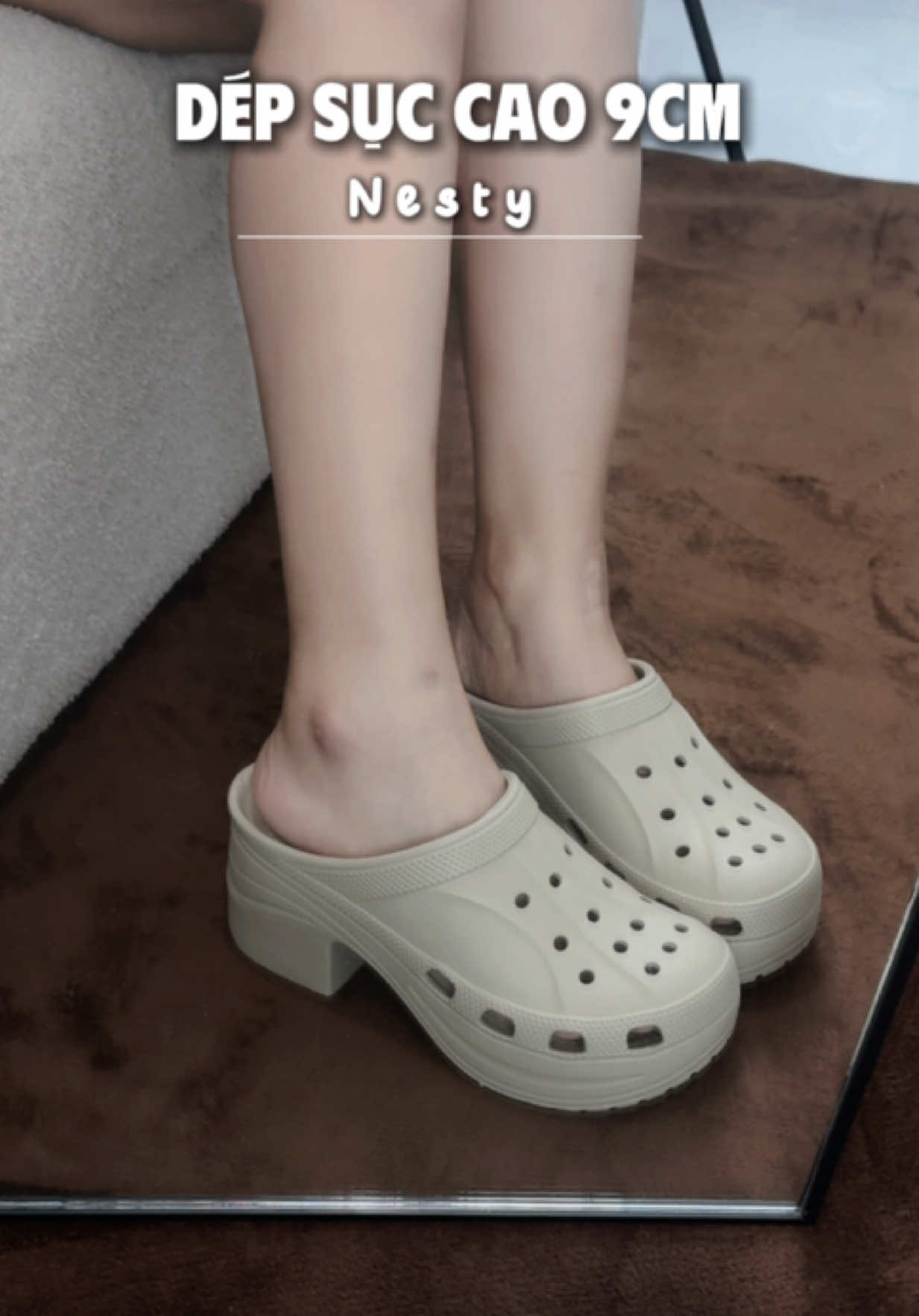 Trả lời @Anna 98 Đôi này quá xinh luôn í 🫶🏻 Mang vào như được tăng thêm 9cm ✨ #linhhriviu #nesty #giaydep #muataitiktokshop #blackfriday 