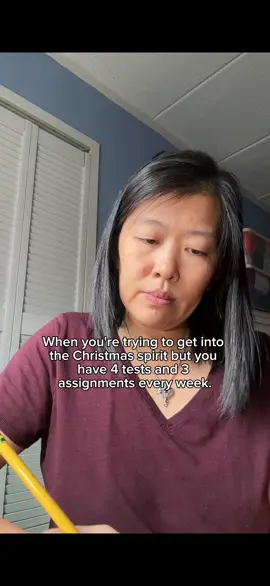 Trying to be festive while studying nonstop… thank goodness for Airlearn  #airlearn #LanguageLearning #Relatable #StudentLife #ad 