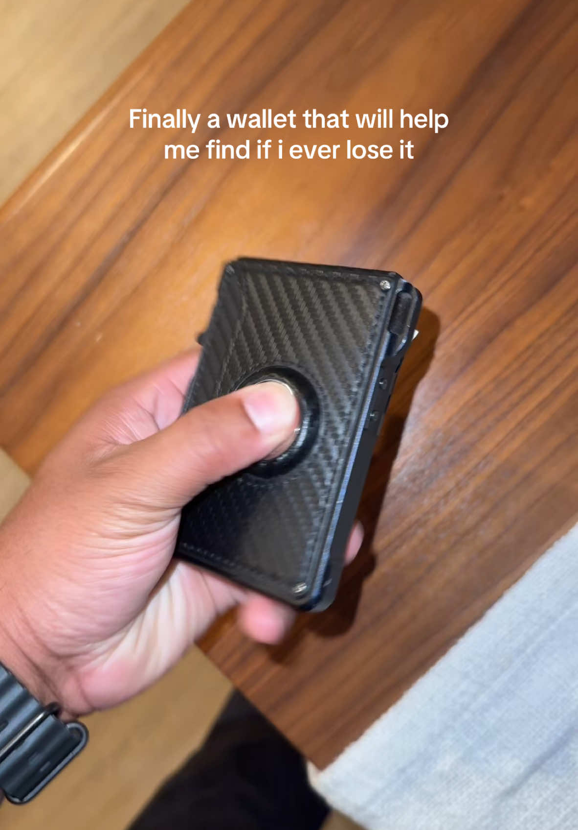 About time #wallet #wallettracker #giftsforhim 