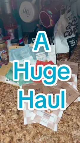 My huge order #fyp #caffeinecandlesandchaos #loadedteasathome 