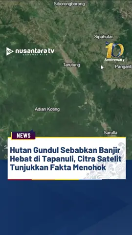 Banjir hebat yang melanda Aceh, Sumatera Utara, dan Sumatera Barat menjadi sorotan warganet tanah air. Bencana yang terjadi di sejumlah titik di tiga provinsi tersebut bukan semata-mata terjadi tanpa ulah manusia. Jika dilihat dari citra satelit, perubahan lahan di wilayah Tapanuli Utara, Sumatera Utara terekam sangat jelas. Pembabatan hutan di wilayah tersebut disinyalir menjadi salah satu penyebab banjir bandang di Tapanuli dan sekitarnya. Wahana Lingkungan Hidup (WALHI) Sumatera Utara (Sumut) mengatakan banyak kayu yang terbawa arus dan citra satelit menunjukkan hutan sekitar lokasi bencana sudah gundul. ------------------ NRF #Banjir #Tapanuli #Aceh #Sumut #Sumbar 