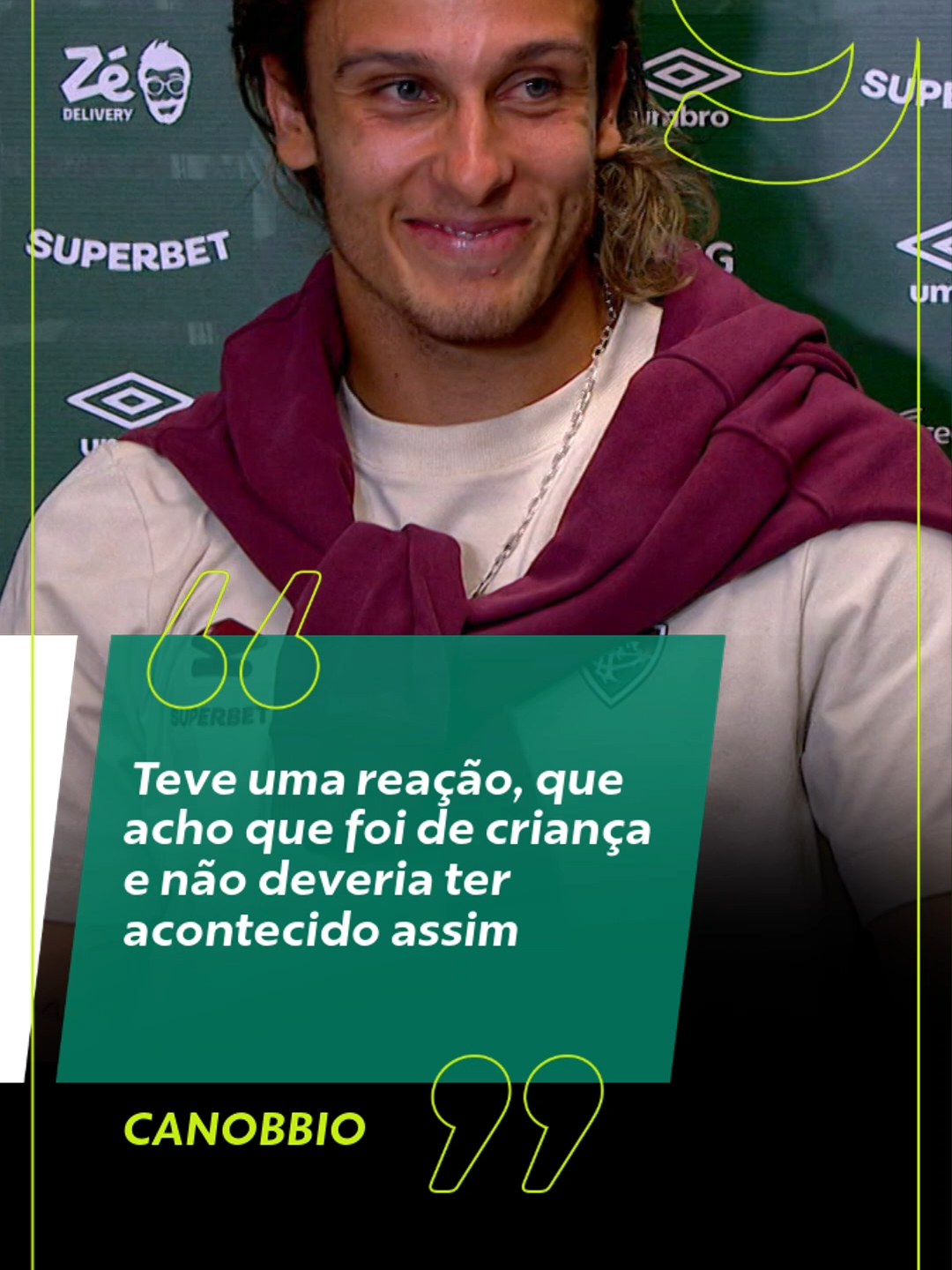 O atacante Canobbio comentou também sobre a situação com a seleção uruguaia. #Futebol #Brasileirão #Fluminense #Uruguai