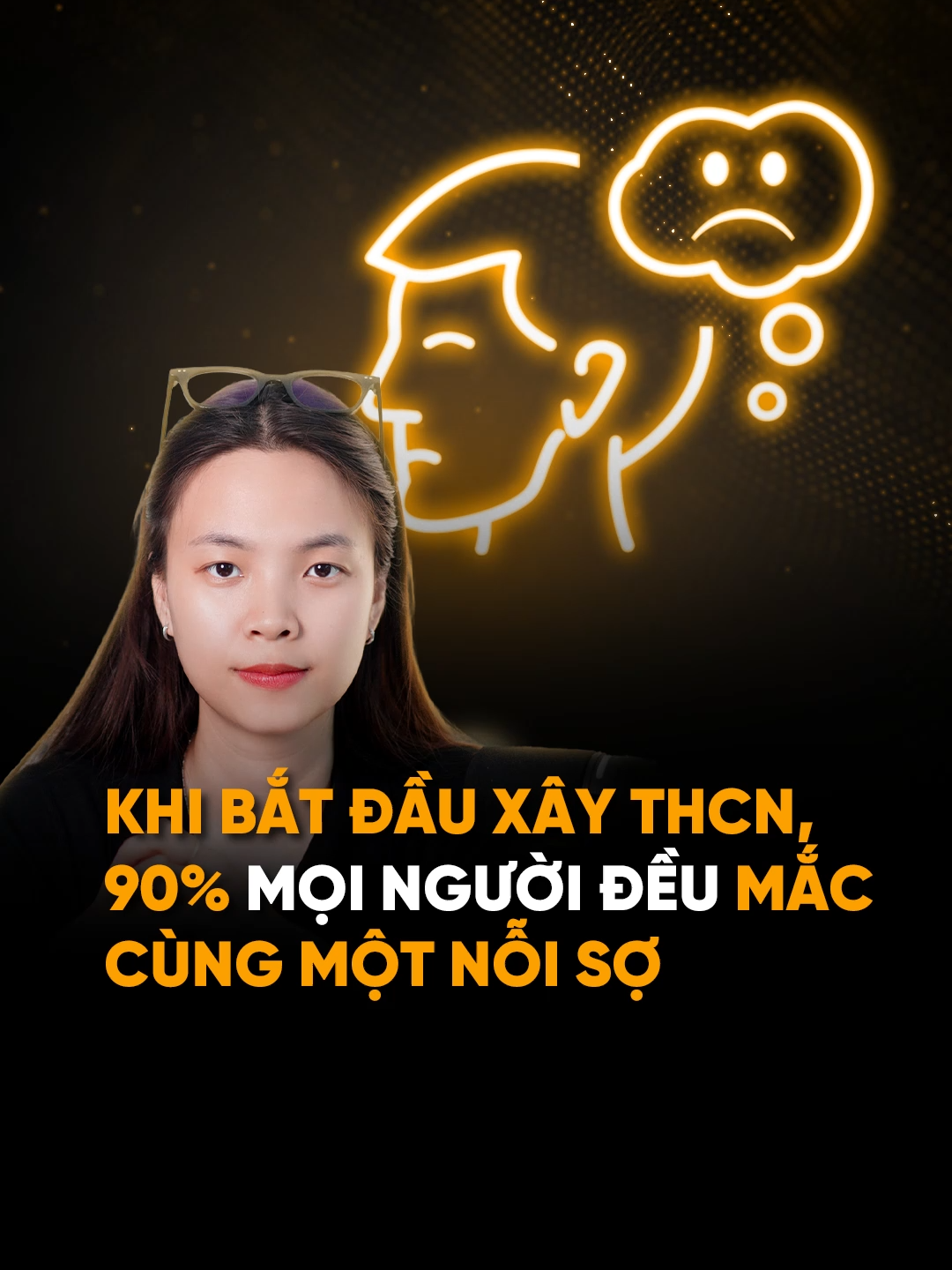 Khi bắt đầu xây THCN, 90% mọi người mắc cùng một nỗi sợ. #anhsacanh #vncreative #vtmgr #thuonghieucanhan