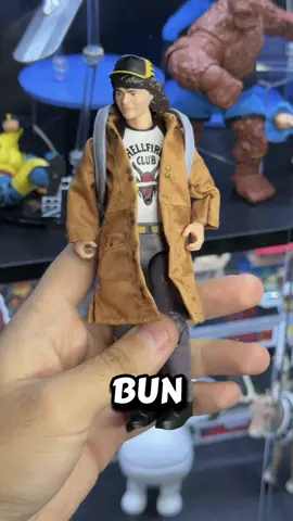Reviewing Dustin Henderson! AKA my favorite character Dusty Bun… #strangerthings5 #dustinhenderson #actionfigures #eleven #jimhopper 