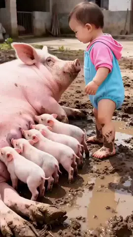 #ai #douyin #baby #funny #pig