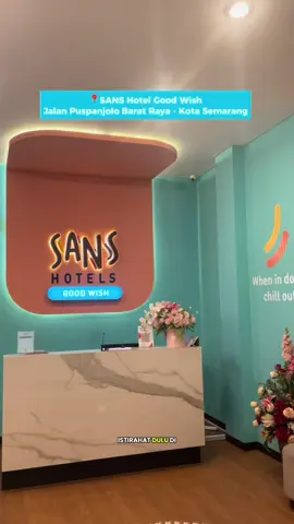 Haloo SANS Peeps! Lagi cari hotel yg harganya affordable tapi lokasinya strategis? Cobain deh staycation di SANS Hotel Good Wish. Cuma 6 menit ke Lawang Sewu, 10 menitan ke tempat kuliner legendaris juga.  Oyaaa bookingnya lewat aplikasi RedDoorz yaa biar lebih mudah. Jangan lupa pake kode promo ini “YUKNGINEP” biar makin hemat lagi 🥰 @RedDoorz Indonesia  #RedTravelers #BerkeSANS #SANSHotel #sanshotelsemarang #sanshotelgoodwish 