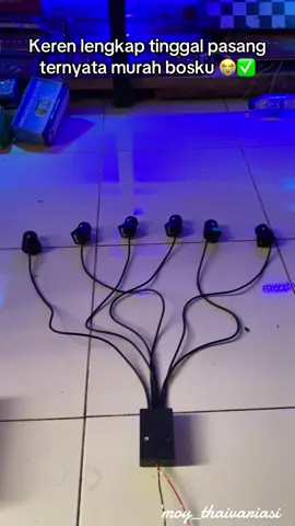 Lampu tembak 6 led banyak mode putih kuning untuk mobil dan motor#fypシ゚🔥🔥 #fyp #masukberandafypシ #fyptiktoktrend #ledlightsfortruck 