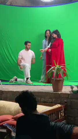 shooting time fani moment#fyp #viral #foryou @Romaisa Khan @HUM TV 