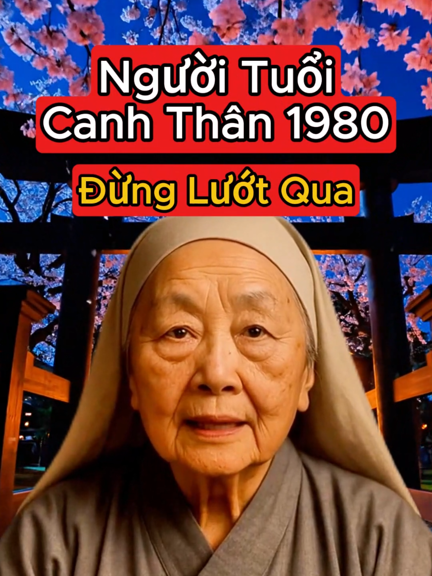 Tuổi canh thân 1980 nghe đại sư nói nè.#tuổithân1980 #1980tuổithân #canhthan1980 #tuoithan1980 #daisubaba 