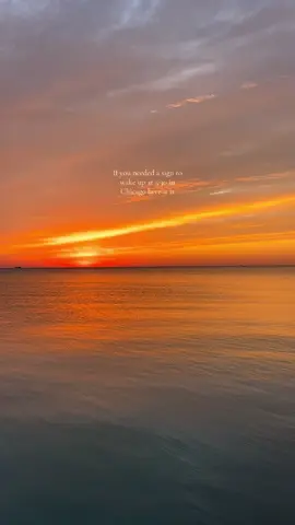 This is my sign to watch another sunrise next week #chicago #sunrise #morningroutine #morningmotivation #earlymorning 
