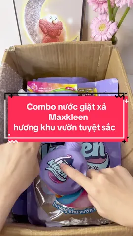 Nước giặt xả thơm lâu, giữ màu quần áo thích lắm ạ  #nuocgiatxa #maxkleen #SieuSaleBlackFriday #MuaTaiTikTokShop #taphoasammi 