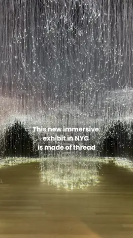 The coolest exhibit in NYC right now is made of thread 🪡 There is a new immersive exhibit in Chelsea featuring work by Japanese artist Chiharu Shiota In ‘Echoes Between’, Shiota invites you to walk through her renowned web-like installations at Templon in Chelsea. 🧶 Chiharu Shiota, born in Osaka in 1972, is a Japanese artist renowned for her monumental installations using interlacing wool yarn. Now based in Berlin, Shiota’s work often envelops everyday objects, creating immersive experiences that explore themes of memory, temporality, and dreams. 🪡 Around two chairs, thousands of luminous threads form a radiant cloud, like a shower of living particles, evoking a continuous dialogue between the real and the imaginary. 🧶 In The Soul’s Journey, Shiota saturates the space with red threads, creating an immersion into the depths of consciousness. She also presents thread-filled boxes, alongside her Infinite Lines – canvas works that transform the web into a sensitive surface, as if it were skin itself. 🪡 ‘Echos Between’ runs concurrently with Shiota’s acclaimed exhibition ‘Two Home Countries’ at the Japan Society New York. Check out our page for a look at that exhibit as well! 🗓️ Visit now through January 22. Have you seen Shiota’s work before in person? We have shared her exhibits a few times this past year, from NYC to Boston to Paris Tag someone who would like to see this exhibit in NYC! #nycart #nyclife #nycthingstodo #nycrecs #artlife
