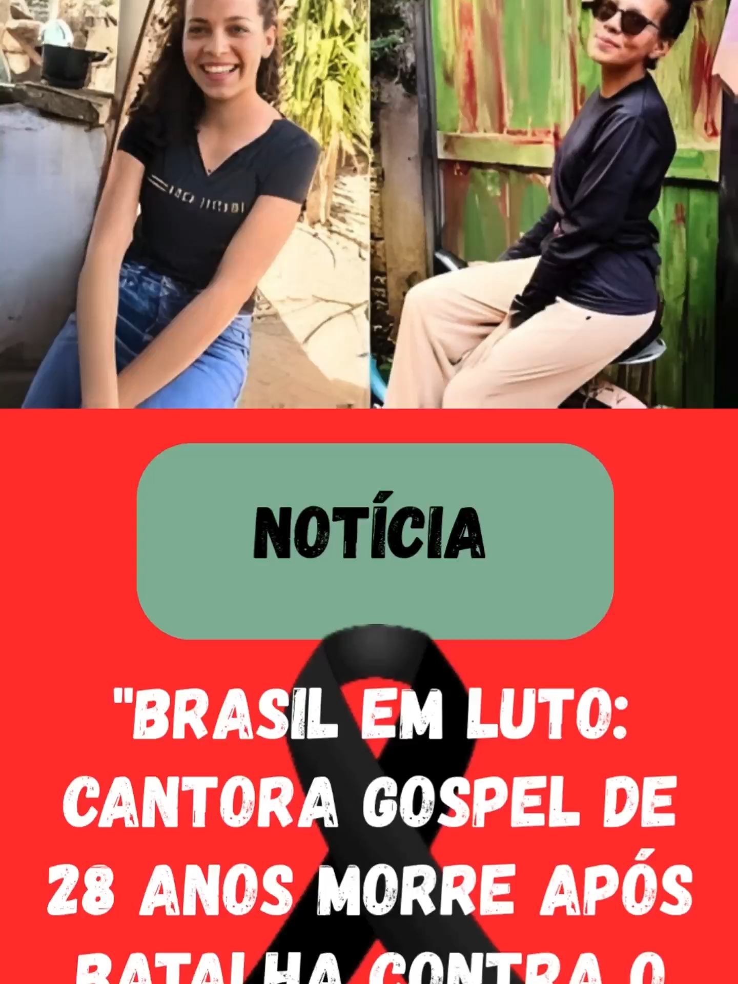 BRASIL EM LUTO Cantora gospel de 28 anos morre após batalha contra o câncer!   Brasil em luto pela partida de Adriana Lázara, cantora gospel de apenas 28 anos. Ela lutou com coragem contra o câncer por três anos. Uma história de fé, força e esperança que tocou muitos corações. Descanse em paz, guerreira! 🙏🕊️💔 #AdrianaLazara #MusicaGospel #CancerAwareness #HistoriaDeFe #BrasilEmLuto
