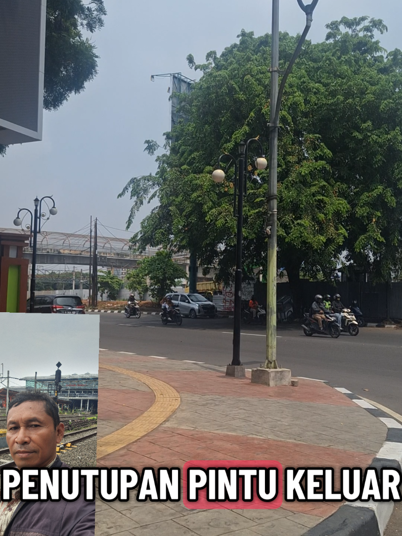 DI PENDING TUNGGU INFO LEBIH LANJUT UNTUK.! PENUTUPAN PNTU SELATAN STASIUN BEKASI GA JADI