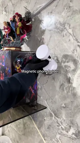 Magnetic phone holder #magneticphoneholder #phoneholder #cellphoneholder #phonestand #fyp 