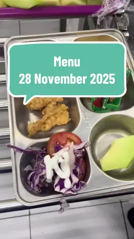 Menu 28 November 2025 #sppg #bgn #mbg #sppgbogemkebonagungsukodono #badangizinasional 