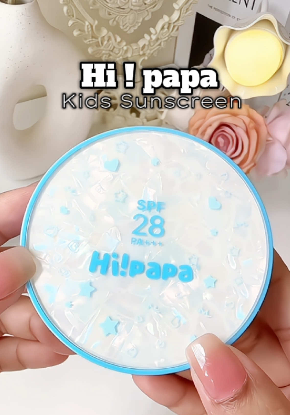 Mommy dah tak risau kulit anak sunburn lagi ✨🌟  #kidssunscreen  #hipapasunscreen #cushionsunscreen  #cushionsunscreenkids  #fyp 