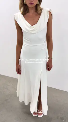 Yes, the Oceana Jersey Dress is on sale but not for long!  Shop up to 30% off* full price styles in-store, in-app and online. *Prices as marked. Exclusions, terms and conditions apply. Ends Monday, 1 December #forevernew #polladots #blackfriday