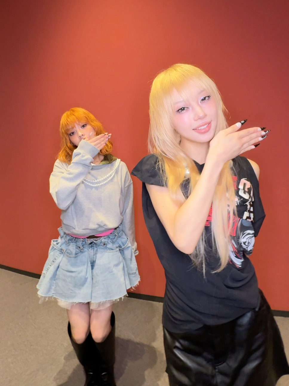 red orange hair girls #NOT_CUTE_ANYMORE #ILLIT #아일릿