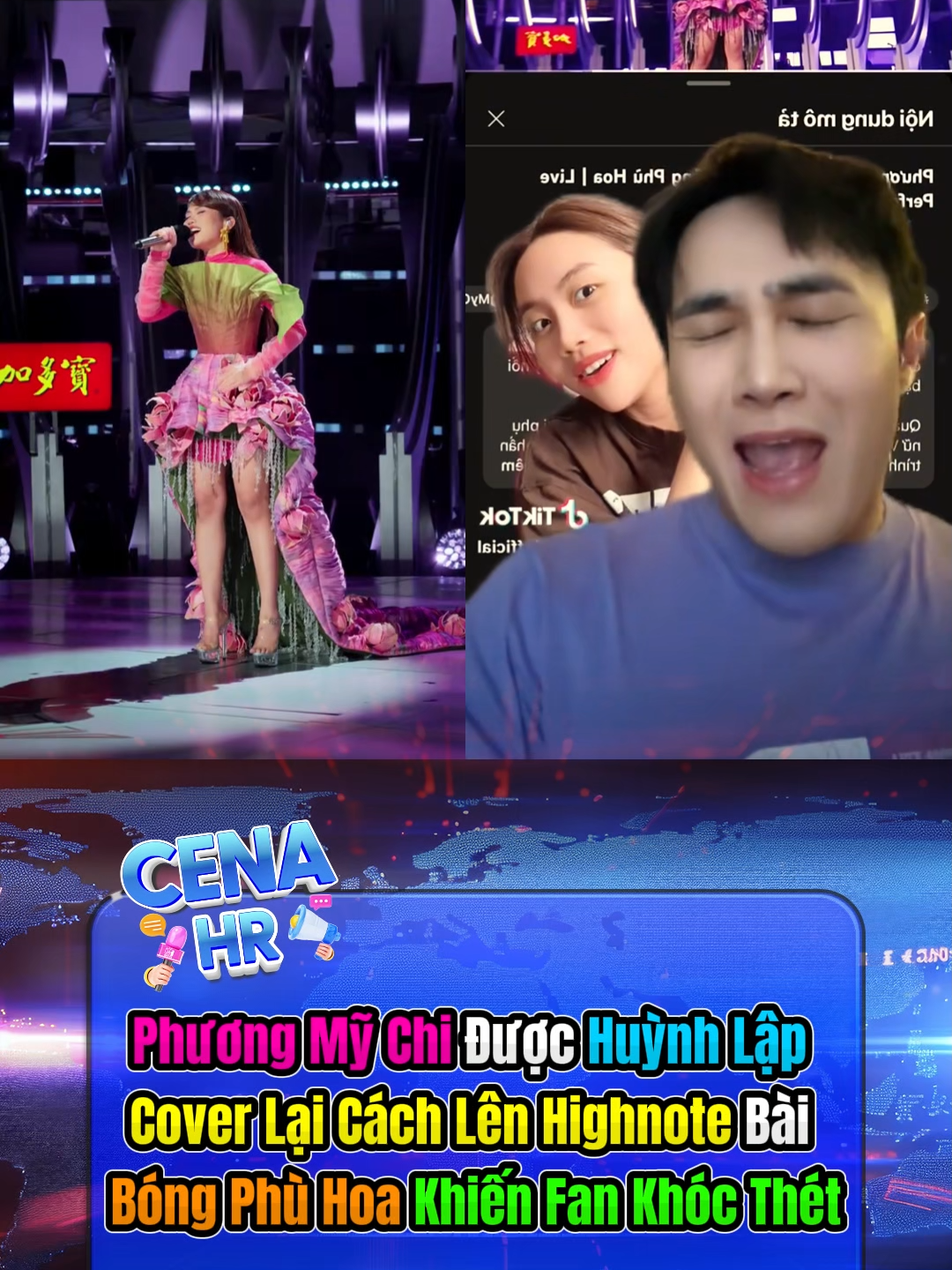 Phương Mỹ Chi được Huỳnh Lập cover lại cách lên Highnote khiến fan khóc thét #quanghungmasterd #xuhuong #xuhuongtiktok #xhtiktok #xh