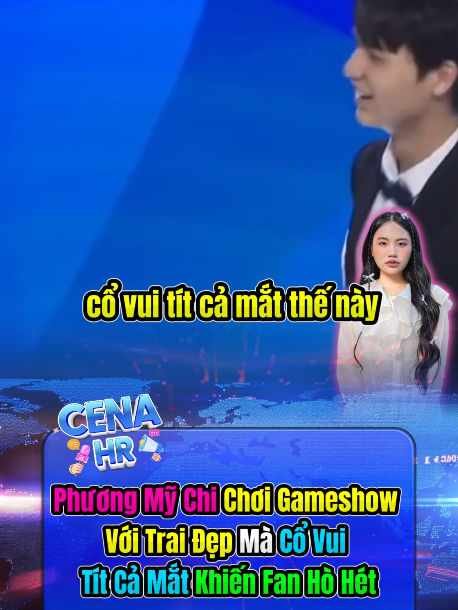 Khi Phương Mỹ Chi chơi gameshow mà có trai đẹp cổ vũ kiểu #quanghungmasterd #xuhuong #xuhuongtiktok #xhtiktok #xh