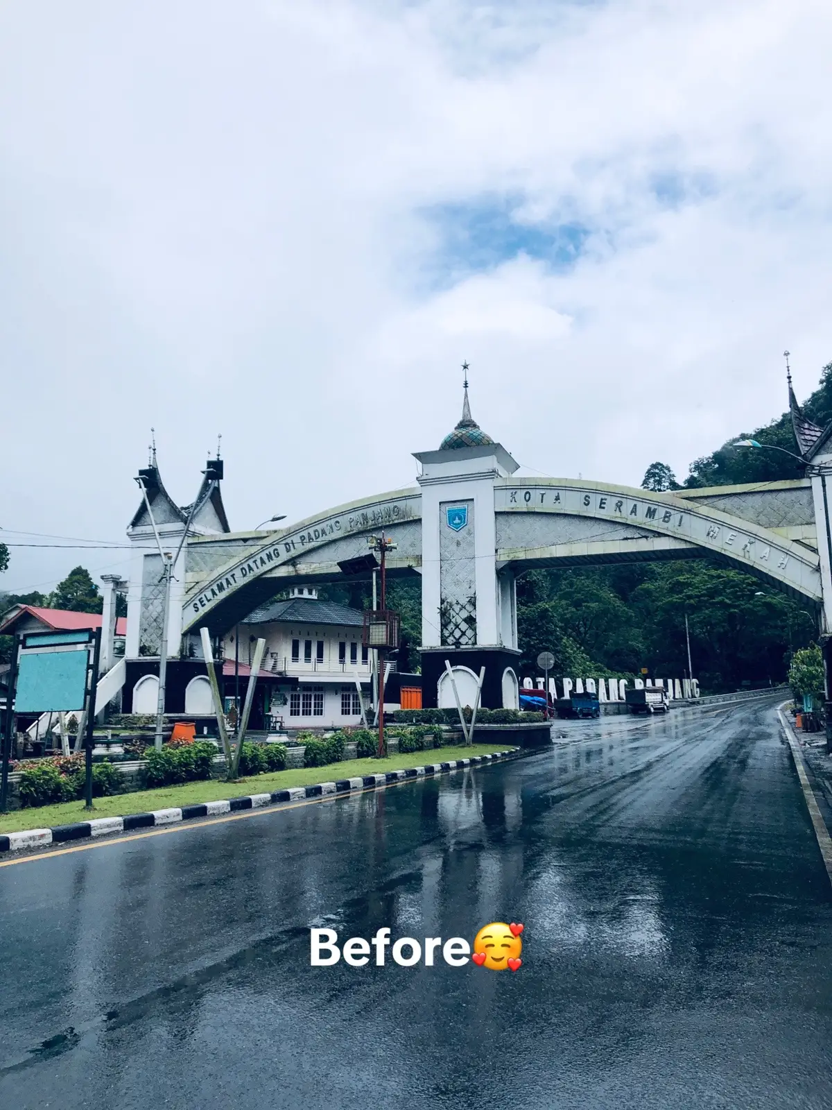 Gimna mau balek kampung🥹#sumbar #padangpanjang #fyp #banjir 