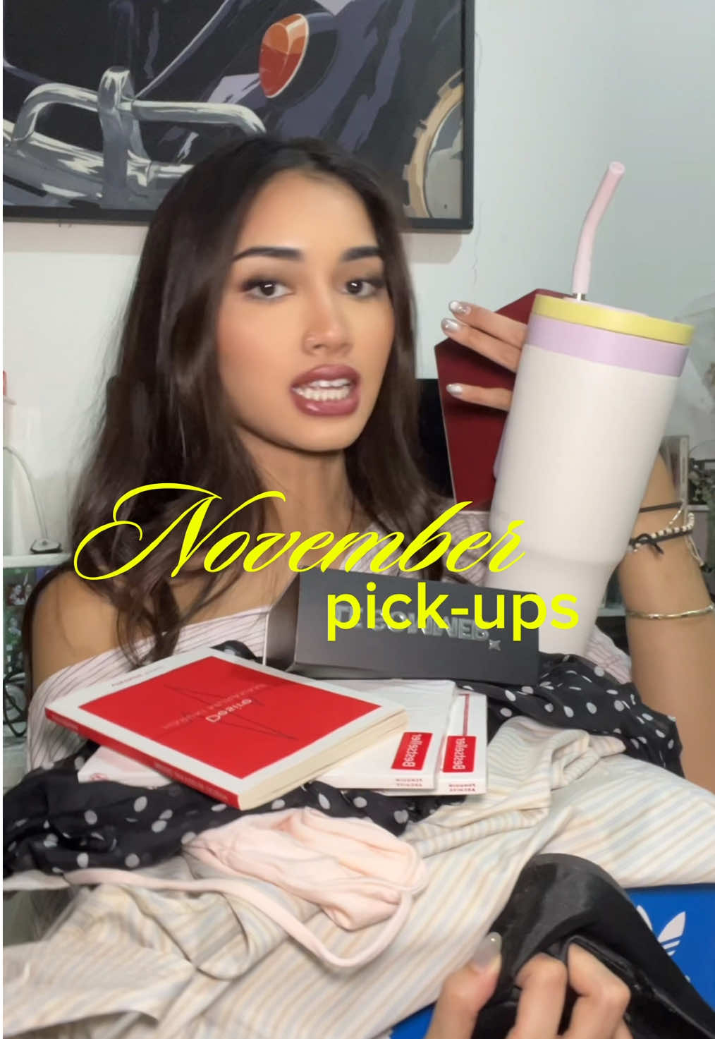 fun purchases this month<3 also i tried to make the video as short as possible #haul #monthlyhaul 