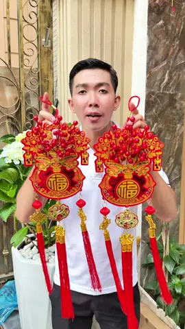 Túi tiền may mắn – treo là rước lộc vào nhà! #nguyenlucreview #trangtritet #phukientrangtritet #tuitientailoc #decortet 