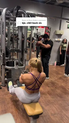 Replying to @Bara Guda no filter , just hardwork .  #arathegymfreak #fyp #back #backworkout #gymrat 