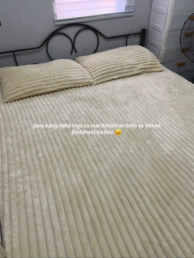 Sobrang lambot ng Velvet 3in1 Bedsheet na to 🥺 #bedsheet  #velvetbedsheet #3in1bedsheet #fluffy #beddings 