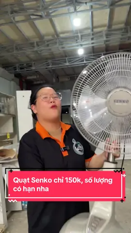 Quạt gió Senko chỉ 150k, không khác gì hàng mới anh chị nào cần IB em liền nha #fyp #noithatgiare #viraltiktok #xuhuong 