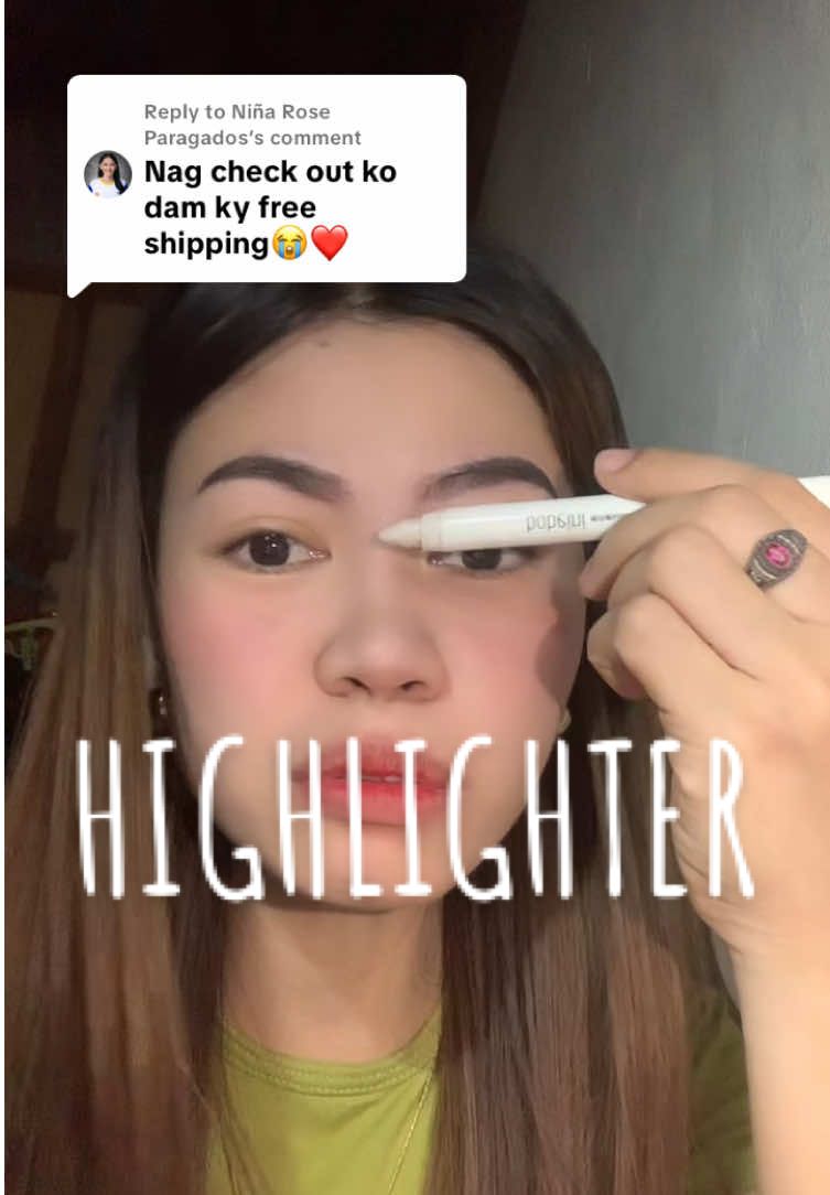 Replying to @Niña Rose Paragados suliton ang free shipping #highlighter 
