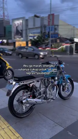 nanti juga sembuh’ sendiri🙂#kaptenbalap🚀 #cbicikiwir #cbdownsize #cb125se 