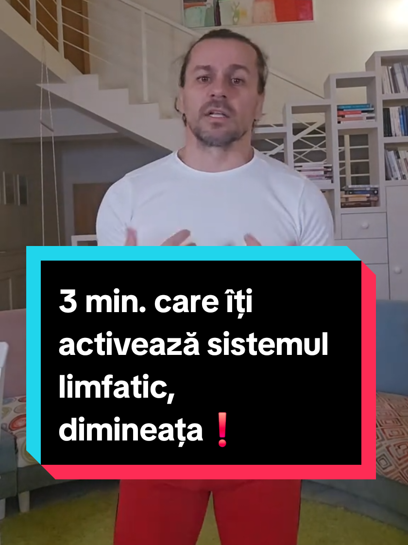 Limfa, poate fi pusă în miscare doar prin contracții musculare. Iată 3 exercitii ușoare, care îți vor activa sistemul limfatic, de dimineată, oferindu-ti o imunitate mai bună! #aualeufitness #sanatate #imunitate  #sport 
