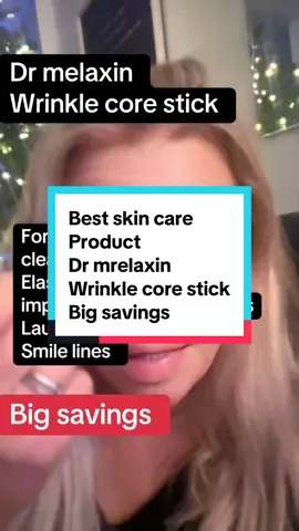 Whoever's in the lab at Dr. Melaxin... thank you This wrinkle core stick + calcium patch duo feels like it was made with us aging ladies in mind.. Rebornic Technology: Enhances calcium absorption for firmer, elastic under-eye skin. Firm Skin Completed with Calcium • Dual-Function Formula: Offers both skin brightening and texture improvement • Non-Irritating: Clinically proven safe for sensitive skin • Portable Design: Compact, twist-up mechanism for easy, mess-free application • Hydrating Texture: Oil balm texture provides deep hydration without clogging pores. • Skin Brightening: Helps diminish dark circles and promotes an even skin tone #TikTokShopBlackFriday #tiktokcreatorpicks #BeautyAndLifestyleDeals #trending  nest beauty products , skincare , anti-aging , tre ding products , curated produced , creator picks , 