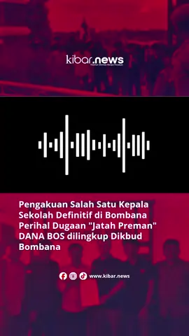 Pengakuan salah satu kepala sekolah definitif di Kabupaten Bombana kembali membuka tabir dugaan adanya praktik “jatah preman” dalam pengelolaan Dana BOS. Kepala sekolah tersebut menegaskan bahwa uang yang ia transfer ke rekening berinisial MR adalah “uang buku” yang, menurutnya, diperintahkan langsung oleh Kabid GTK Dikbud Bombana berinisial E. Ia juga menambahkan bahwa dirinya telah lama menjabat sebagai kepala sekolah, bahkan sejak era Bupati Tafdil. Sebelumnya, terdapat pula pernyataan dari kepala sekolah lain yang mengaku mewakili Dikbud. Ia berdalih bahwa dana buku ditransfer ke rekening MR karena terjadi pergantian kepala sekolah. Kepala sekolah sebelumnya disebut telah mencairkan Dana BOS, namun kepala sekolah yang baru tidak ingin menerima dana tersebut melalui rekening pribadinya sehingga uang itu dikirim kepada MR. Namun, penjelasan-penjelasan tersebut justru memunculkan sederet pertanyaan lebih besar. Jika alasan transfer adalah pergantian kepala sekolah, mengapa kepala sekolah definitif—yang tidak pernah mengalami pergantian jabatan—juga melakukan hal yang sama? Mengapa dana yang disebut “uang buku” itu ditransfer ke rekening pribadi seseorang yang bukan penerbit, bukan penyedia, dan bukan bagian dari sekolah? Padahal, sesuai regulasi: Pengadaan buku wajib melalui SIPLah, bukan lewat transfer manual. Pembayaran hanya boleh dilakukan setelah buku diterima, bukan dibayarkan di muka. Transaksi pengadaan harus atas nama sekolah ke penerbit/penyedia resmi, bukan ke rekening pribadi siapa pun. Lalu, mengapa justru muncul perintah agar pembayaran dilakukan melalui rekening berinisial MR? Pertanyaan-pertanyaan inilah yang kini menuntut pembuktian lebih jauh dari para Aparat Penegak Hukum (APH). Diketahui, sebelumnya hal ini telah dilaporkan ke Kejaksaan Negeri Bombana oleh Aliansi Pemuda Peduli Pendidikan sejak tanggal 20 November 2025 lalu. Namun, menurut Koordinator Lapangan (AP3) Wiranto, laporannya sama sekali belum diproses oleh pihak kejaksaan, bahkan sprint nya saja belum dibuatkan. Wiranto menegaskan bahwa (AP3) akan melakukan aksi jilid 2 di Kejaksaan Negeri Bombana jika pihak Kejari diduga lamban, tidak serius atau bahkan bermain-main dengan kasus yang merugikan dunia pendidikan tersebut.