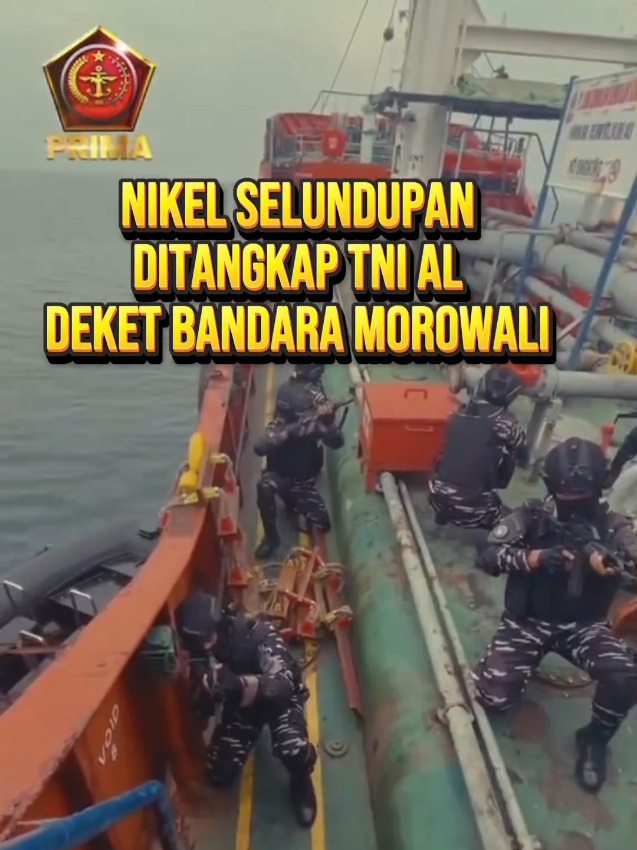 Kedua kapal kedapatan mengangkut bijih nikel milik PT Dwimitra Multiguna Sejahtera (DMS) yang hendak dikirim ke PT IMIP Morowali. 