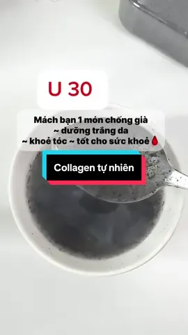 Bữa sáng “chống già” của U30: Không phải collagen hay serum đắt tiền… Mà là 1 cốc sắn dây mè đen cho cơ thể mát – đẹp – khỏe từ bên trong. #Collagentunhien #sángda #khoẻtóc