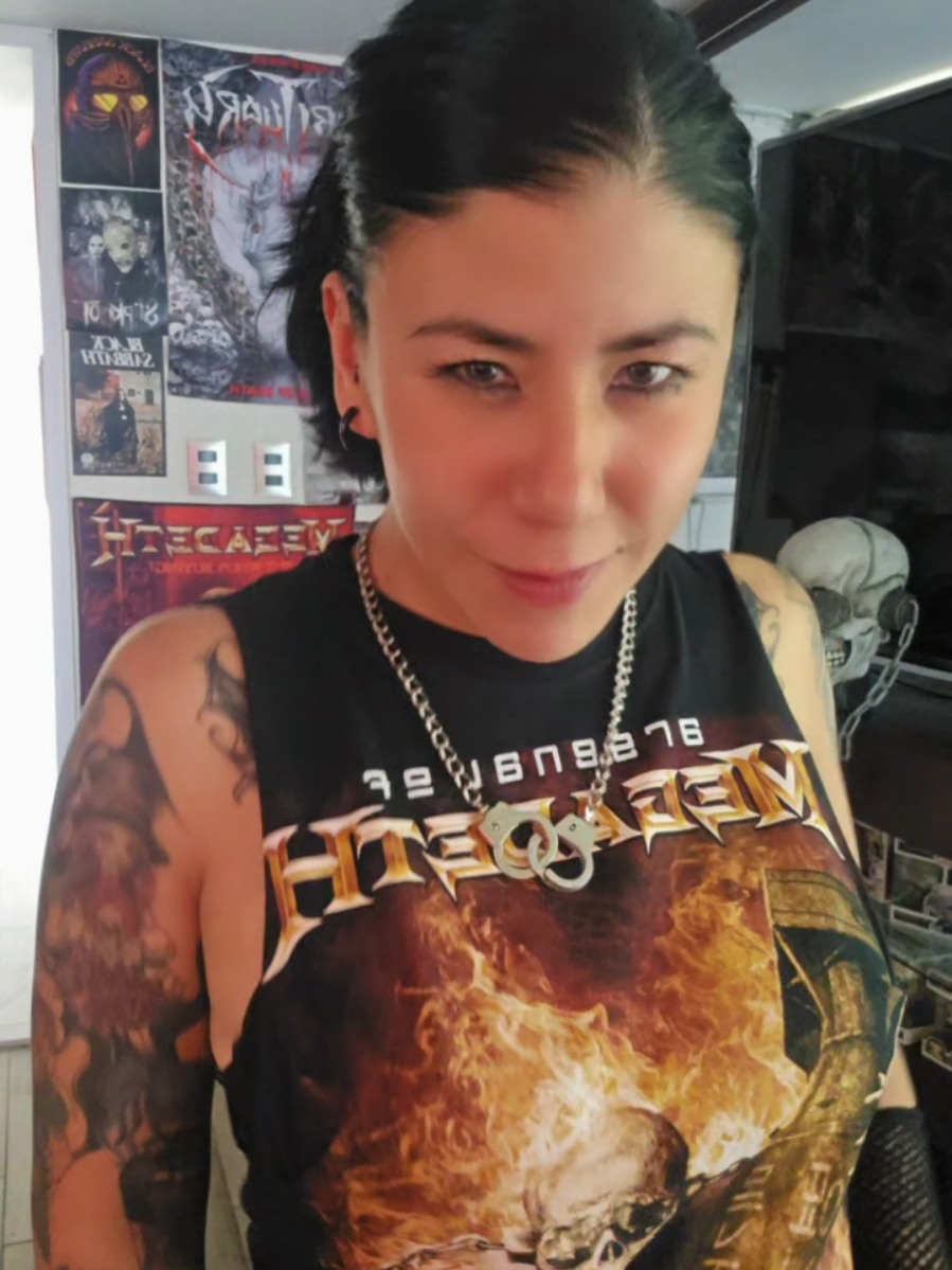 solo gente culta reconoce este intro, y no pienso entrar en discusiones #faty_metalgirl #megadeth  #simphonyof #davemustaine #pyfツ 