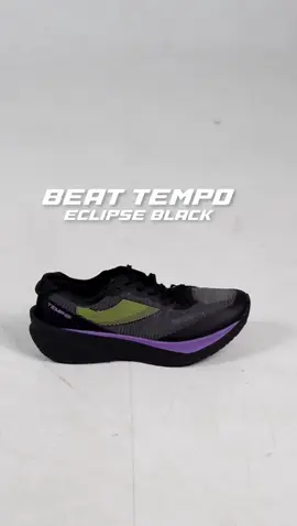 Every long run starts with one good step — and one good pair. Beat Tempo bantu jaga ritme, jaga napas, jaga target. Kalo udah dapet feel-nya, susah berhenti.  #runningshoes #beattempo 
