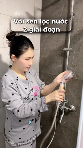 Nguồn nước tắm có sạch hay không cũng ảnh hưởng da lắm nha 💦💦 cần phải lọc Gấp 👇🏻👇🏻 #voihoasen #voisentangap #voisen8chedo  #bunos 