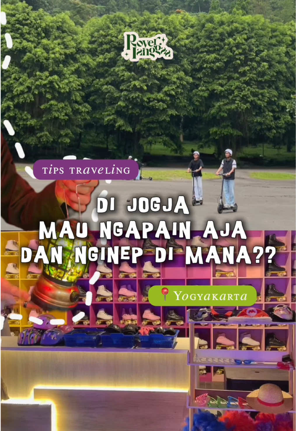 Tiga aktivitas seru di Jogja yang bikin perjalananmu terasa beda! Mulai dari Rollerpop yang colorful, naik scooter di sejuknya Kaliurang, sampai uji adrenalin di Ratel Escape Room Sleman City Hall. Biar eksplor Jogjamu makin nyaman, aku rekomendasiin stay di SANS Stay Meizan Malioboro Yogyakarta. (Jl. Ontorejo No.27, Wirobrajan, Kota Yogyakarta, Daerah Istimewa Yogyakarta 55252) Lokasinya strategis banget. 7 menit ke Malioboro dan 10 menit ke Tugu Jogja, vibes vibrant, kamar bersih dan nyaman buat istirahat setelah seharian aktivitas. Pakai kode promo YUKNGINEP dan booking kamar lebih mudah lewat aplikasi RedDoorz ya! #RedTravelers #SANSHotels #BerkeSANS #explorejogja #penginapanjogja 