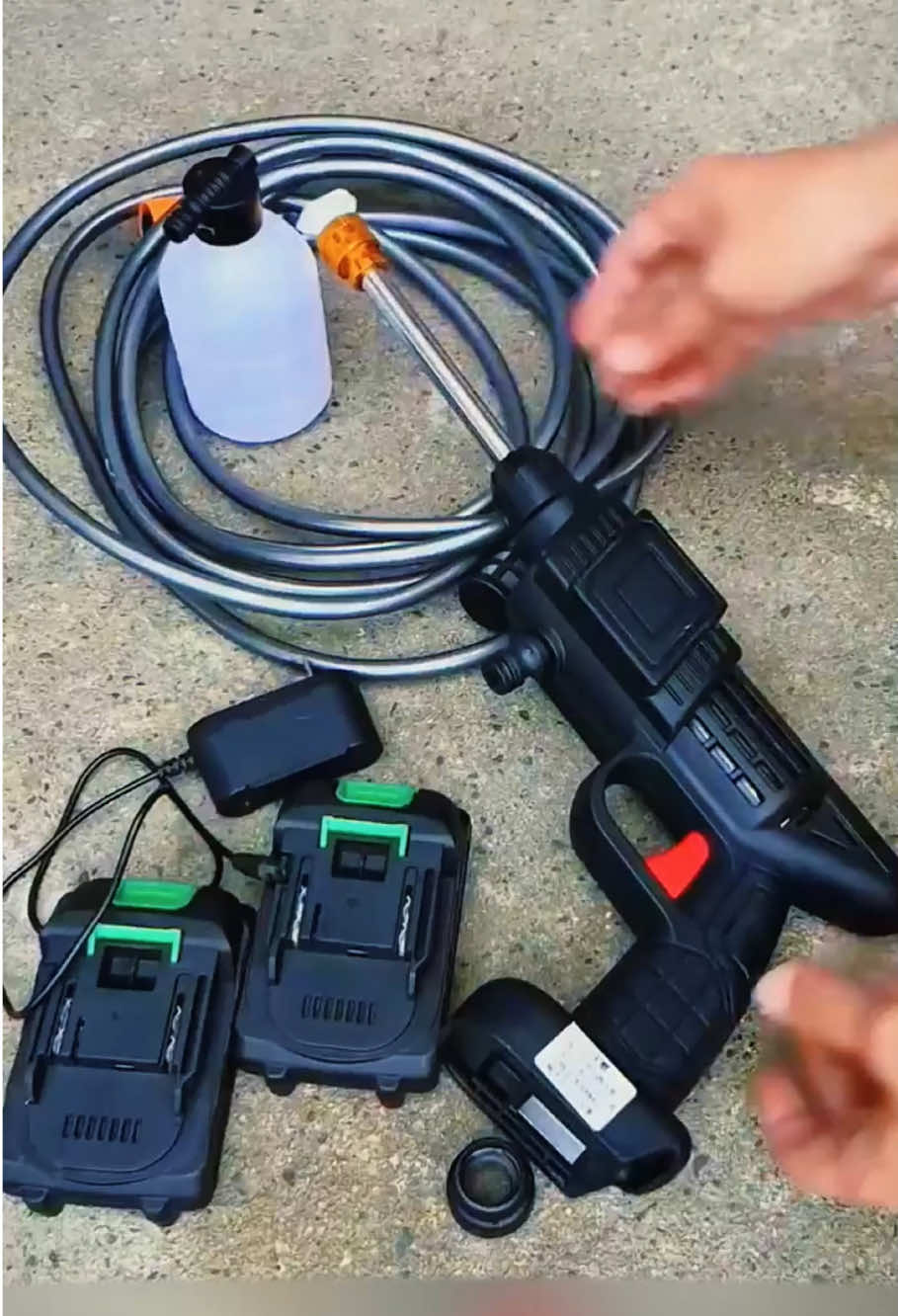 #เครื่องฉีดน้ำแรงดันสูง #เครื่องล้วงรถ #เครื่อง ล้างรถ #อุปกรณ์ล้างรัส เครื่องฉีดน้ำส้างรถลด ราคาจำนวนจำกัด เชื่อมต่อได้แบบไร้สาย อยาก ล้างที่ไหนก็ล้างได้เลย