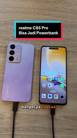Buktiin baterai ultra realme C85 Pro, setelah dipakai seharian ternyata baterainya emang awet 👍🏻 cocok banget buat yang kerjanya kebanyakan di luar ruangan. realme C85 Pro ini sudah bisa dibeli dan tersedia di offline store maupun online. @realme Official Indonesia #realmeC85Series #BateraiUltraTahanAirUltra