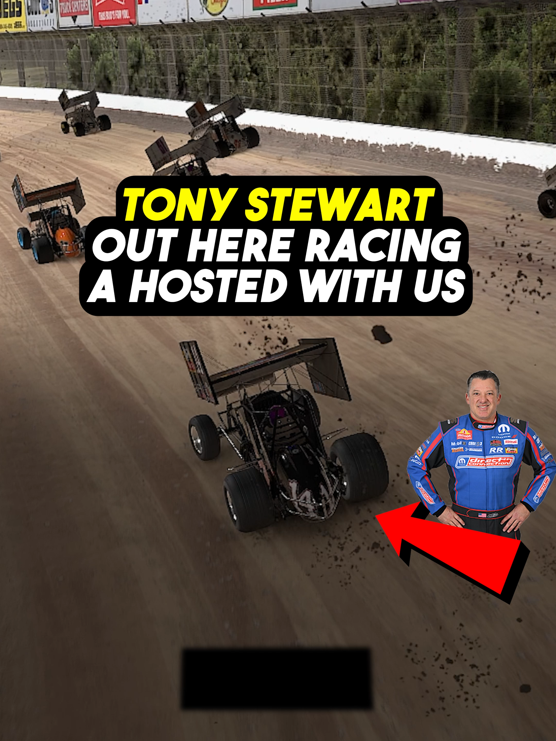 Tony Stewart Knows!! #nascar #racinggame